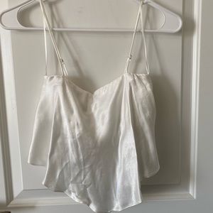 Zara Satin Cami Top